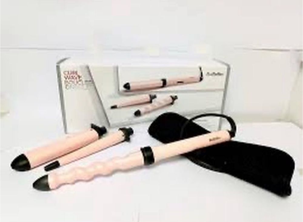 Мультистайлер для волосся ms750e babyliss curl & wave trio styler