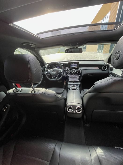 Mercedes Benz C klasa W205 AMG 220D 2016r 7G Tronic Automat Łopatki