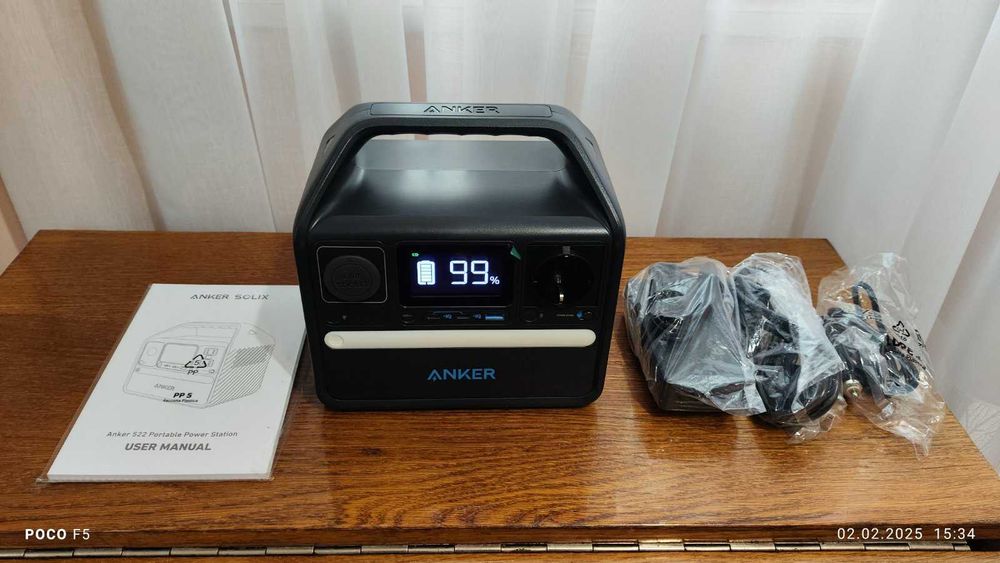 Зарядна станція Anker 522 PowerHouse