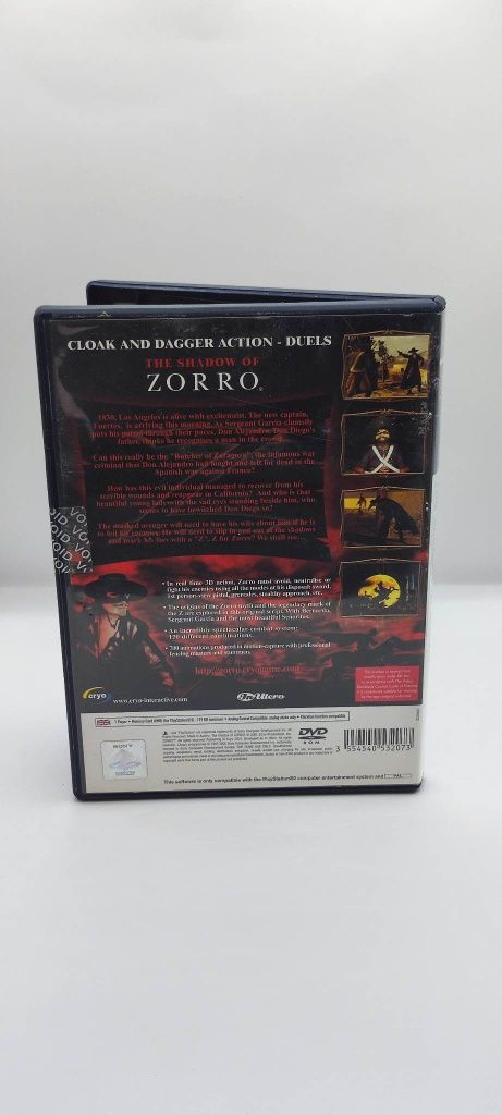 The Shadow Of Zorro Ps2 nr 3177