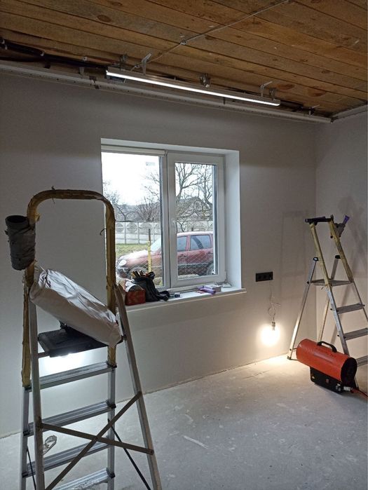 ОСВІТЛЕННЯ БОНУСОМ! Натяжні стелі, стеля, потолки, матові стелі Дубно