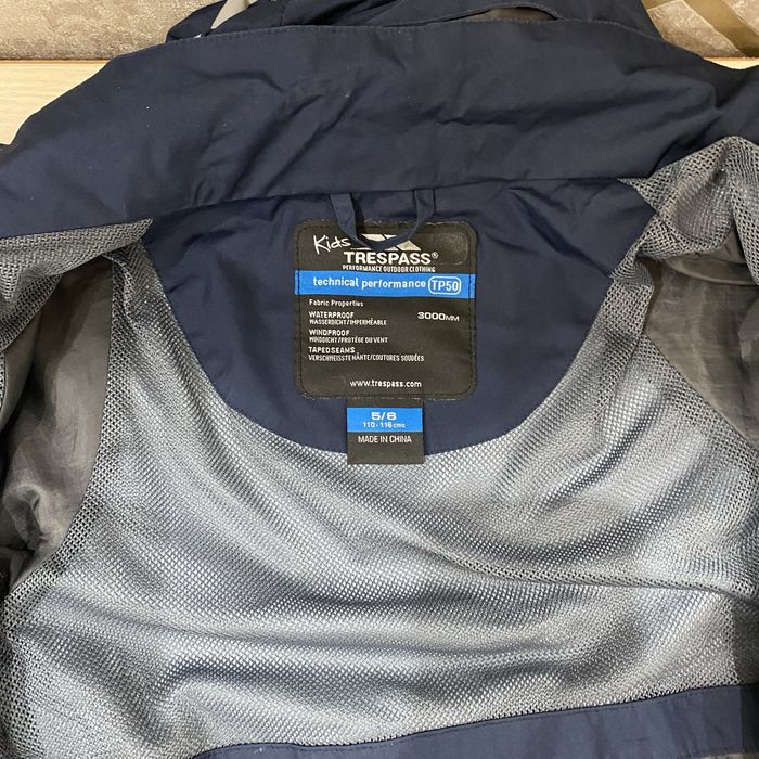 Детская куртка ветровка  116 Trespass