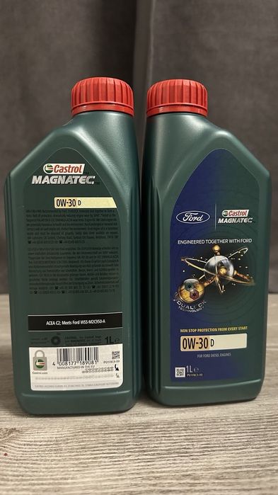 Масло моторне Ford Castrol Magnatec 0w30 5л 1л 15D5F8 15D5FD