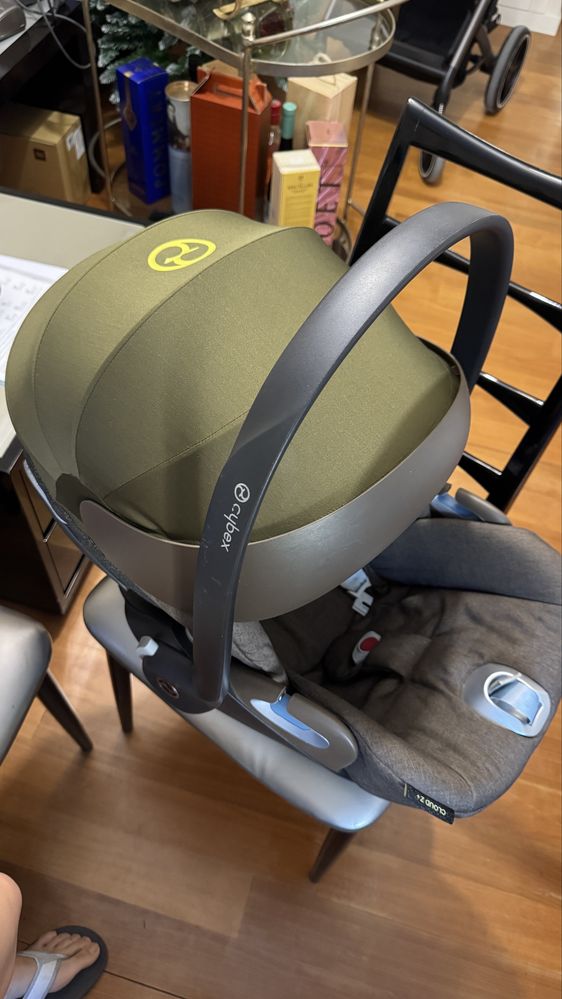 Ovo de bebe Cybex Cloud Z Plus + Cot Cybex+ Adaptadores