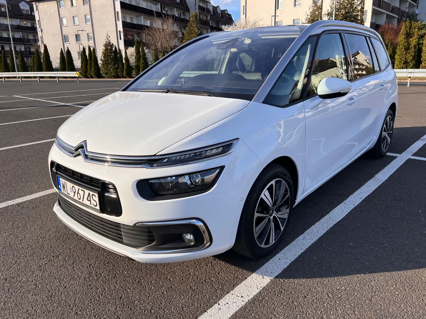 Citroën C4 SpaceTourer C4 Spacetourer Grand 7-miejsc,163 KM, automat 8-biegowy,F-ra VAT Marża
