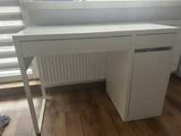 biurko ikea biale Mickie