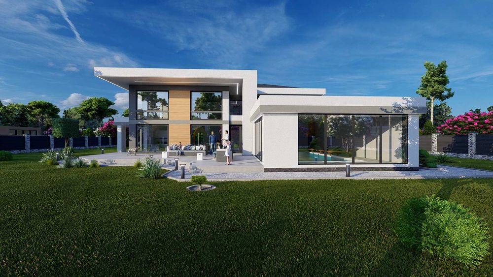 Проект будинку від 80 грн/м² — індивідуальні рішення