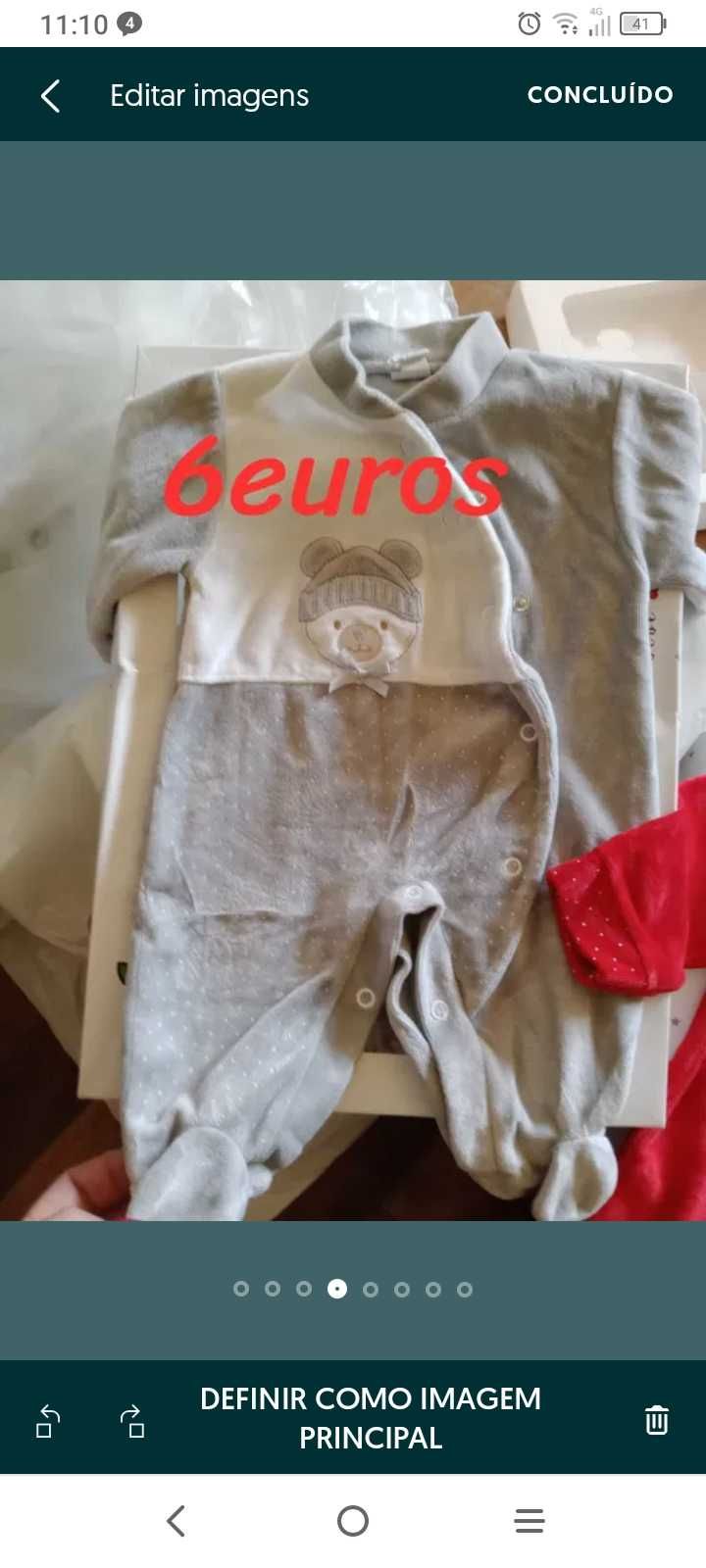 Roupa até 3 meses