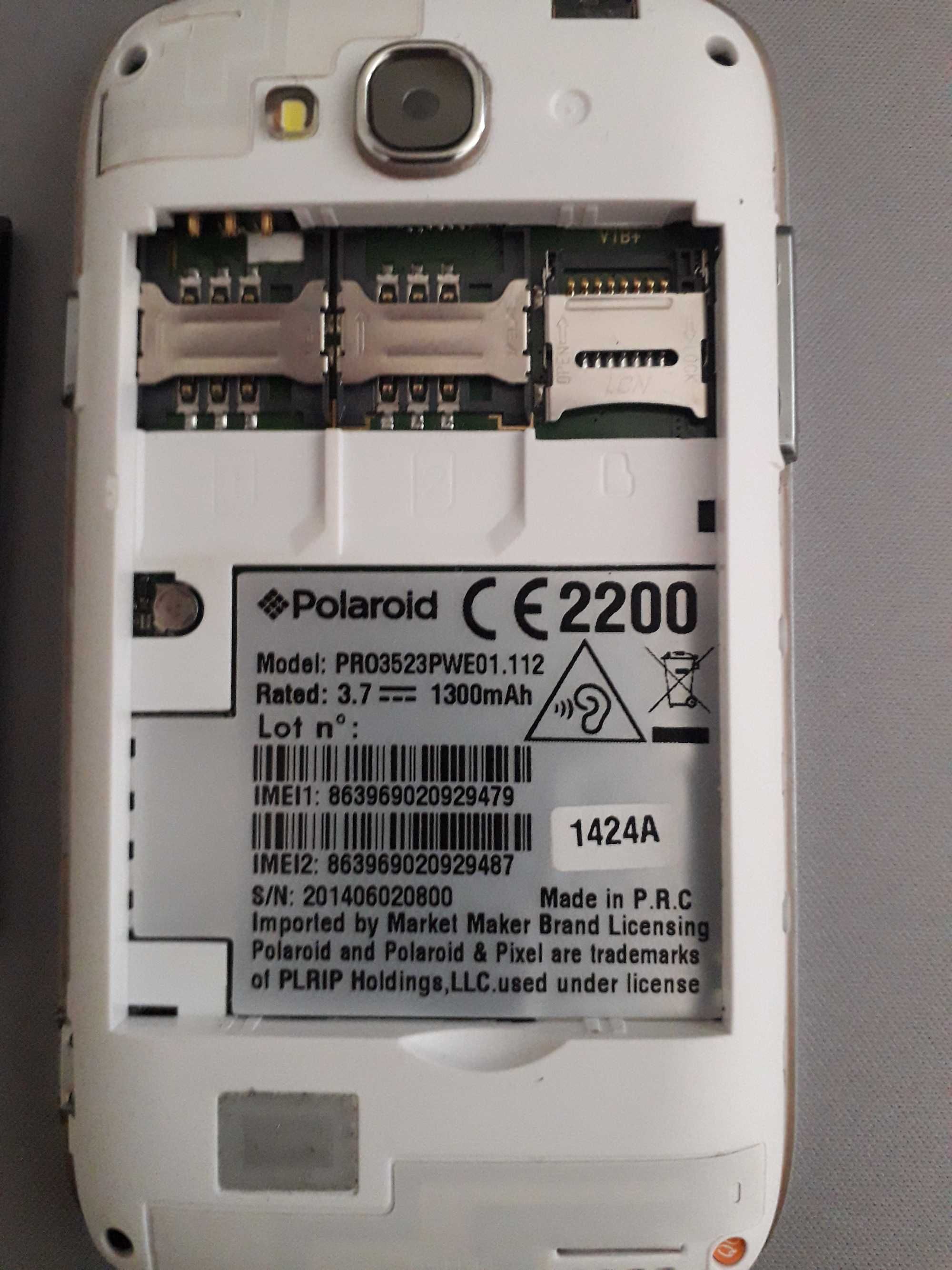 Telefon smartfon Polaroid  Qwartz PRO3523   3,5 cala