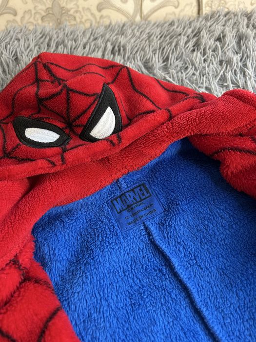 Дитячий комбінезон піжама. теплий комбінезон людина паук