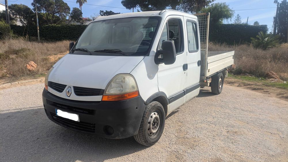 Renault Master 2.5 D, Cab. Dupla, 7 lugares