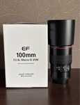 Obiektyw Canon EF MACRO LENS EF 100mm 1:2.8 L IS USM