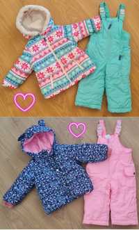 Зимние комбинезоны carters с курткой от 1 до 2 лет