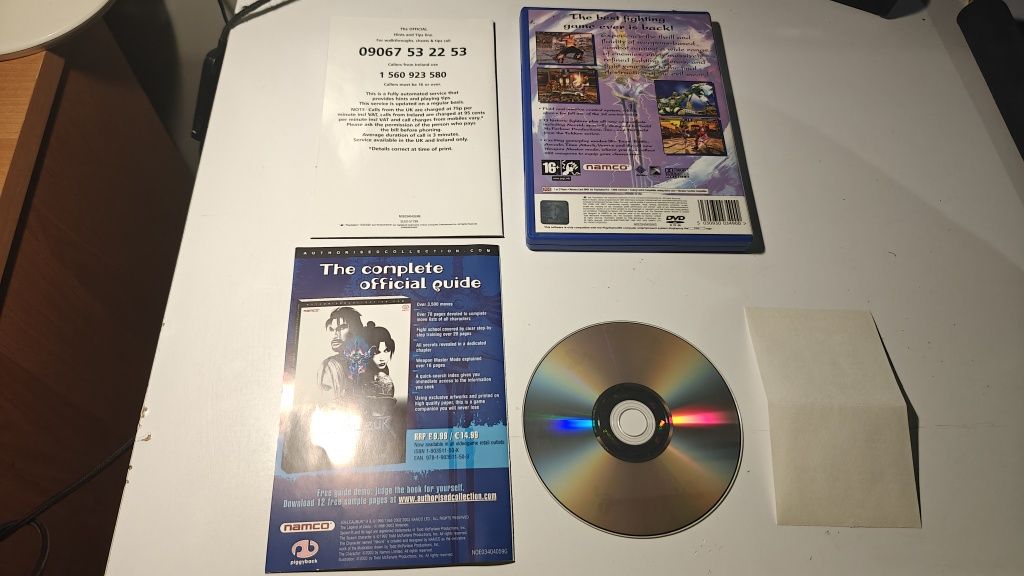 soulcalibur II ps2 z oryginalnym paragonem