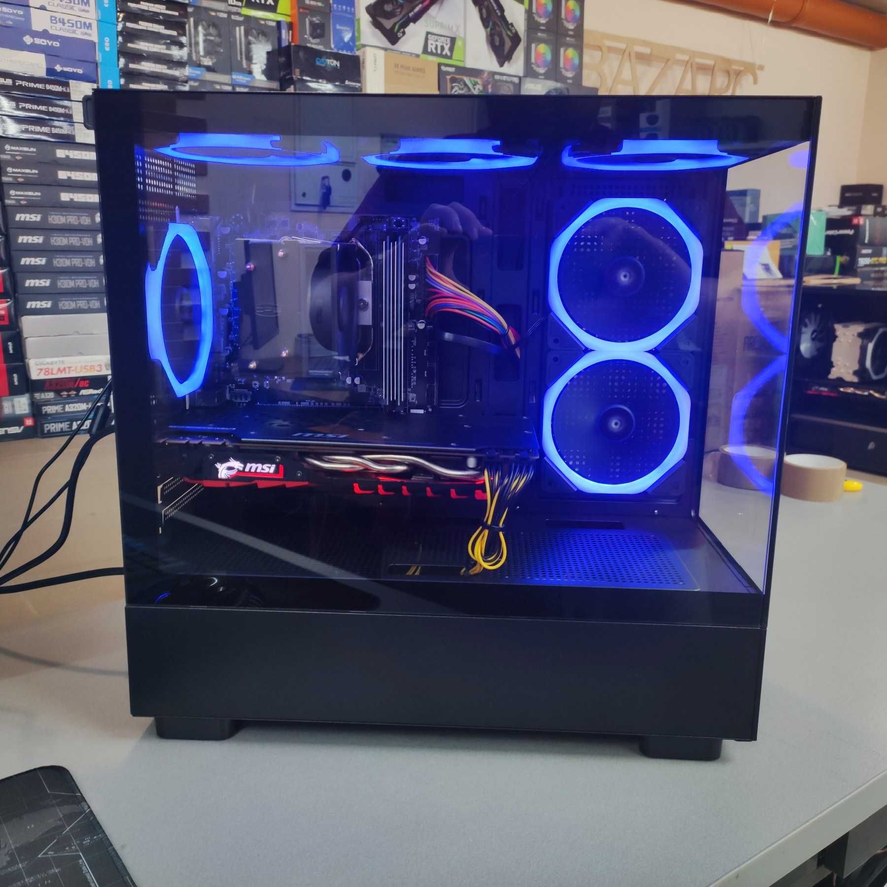 Компютер Новий Ryzen 5 5500, 16GB DDR4, MSI GTX 1070 Ti 8GB, SSD 480GB