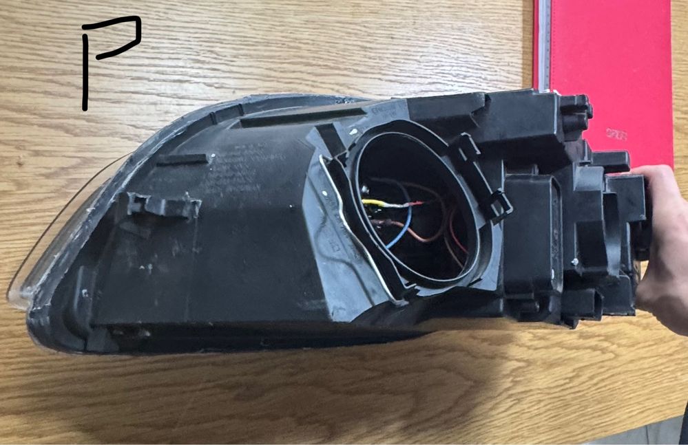 Lampy przednie Audi A5B7 soczewki