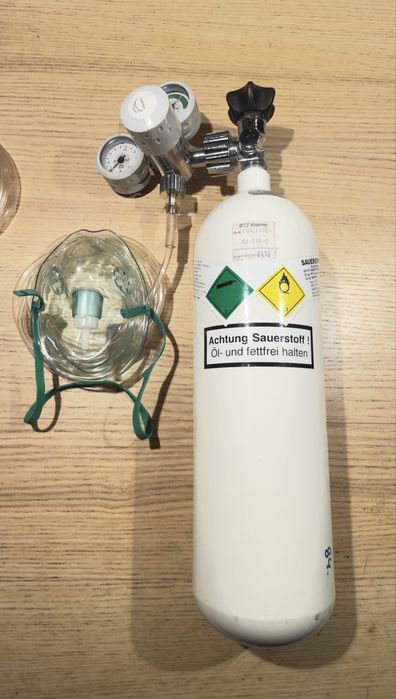 Torba ratownicza z tlenem zestaw tlenowy