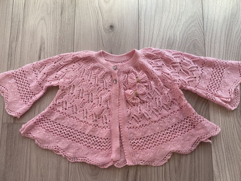Детское вязаное болеро