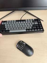 Dark project клавиатура, logitec G мышка