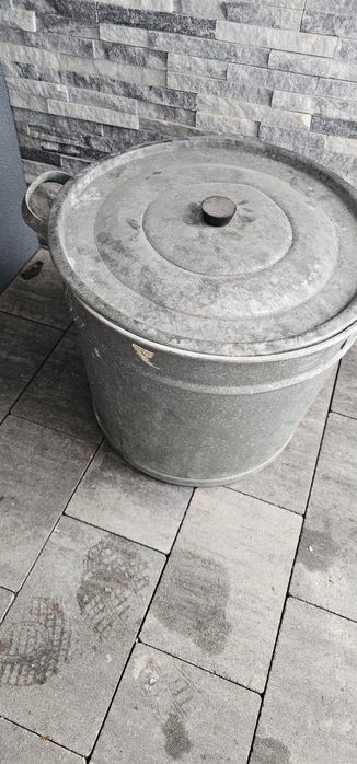 Garnek ocynkowany PRL