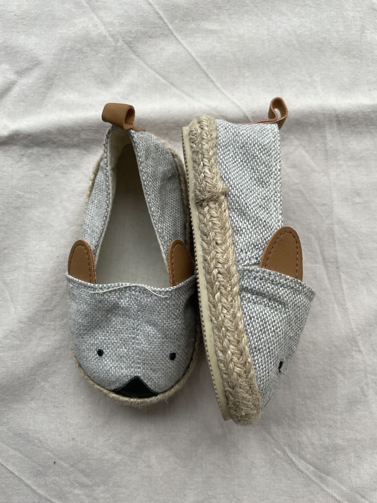 H&M buciki niemowlak 18/19 miś espadryle