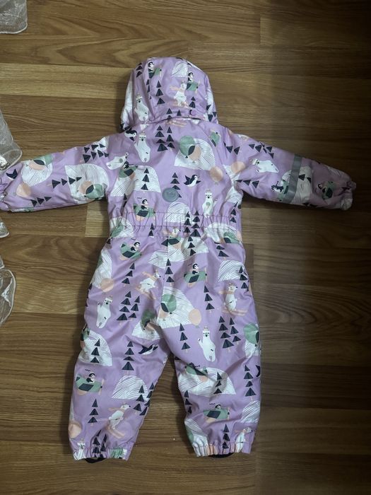 Зимовий комбінезон для дівчинки 86