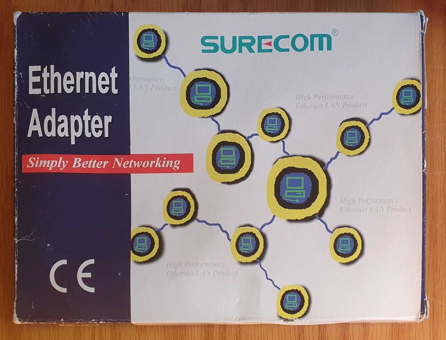 Adaptador Ethernet PCI  para computadores retro
