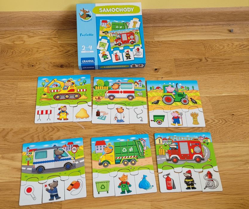 Puzlotto samochody puzzle