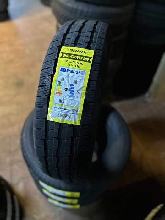 NOWE opony zimowe 215/75R16C Sonix Snowrover 989 dostawcze WYSYŁKA
