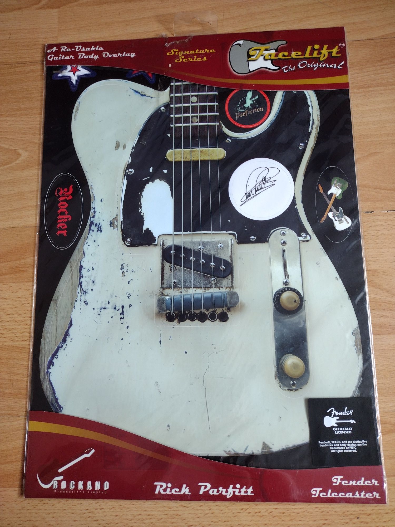 Facelift Guitar Body Overlay nakładka na korpus gitary Rick Parfitt
Fa