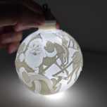 Bola Natal com luz led incluída