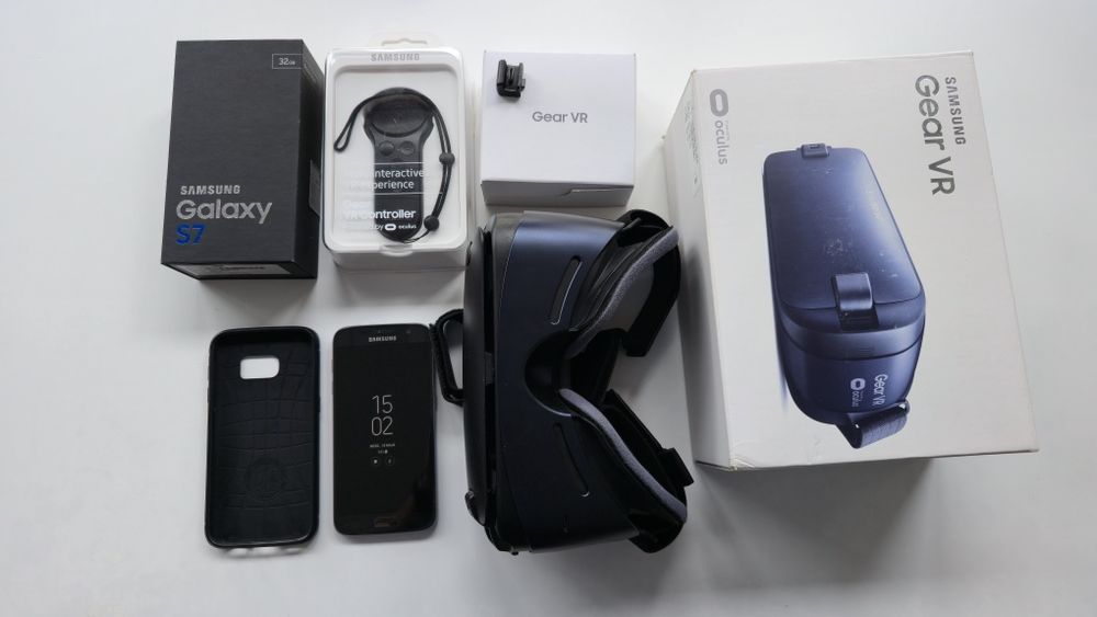 Samsung Galaxy S7 + gogle Gear VR Oculus