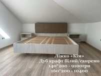 Двоспальне ліжко з матрацом. Двухспальные кровати из склада.