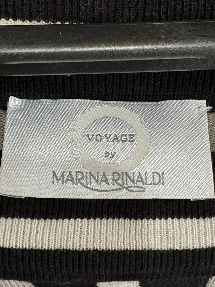 Marina Rinaldi MaxMara трикотажне плаття суміш хлопка та шелка сукня