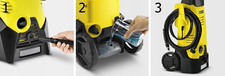 Karcher K 3 Mocna Myjka Ciśnieniowa 120 Bar Turbo Gigant Zestaw 1.601-