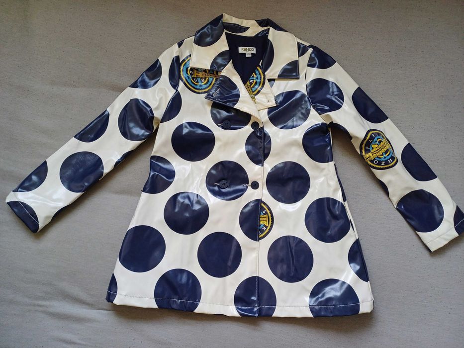 Kenzo płaszcz przeciwdeszczowy 128 cm 8 lat