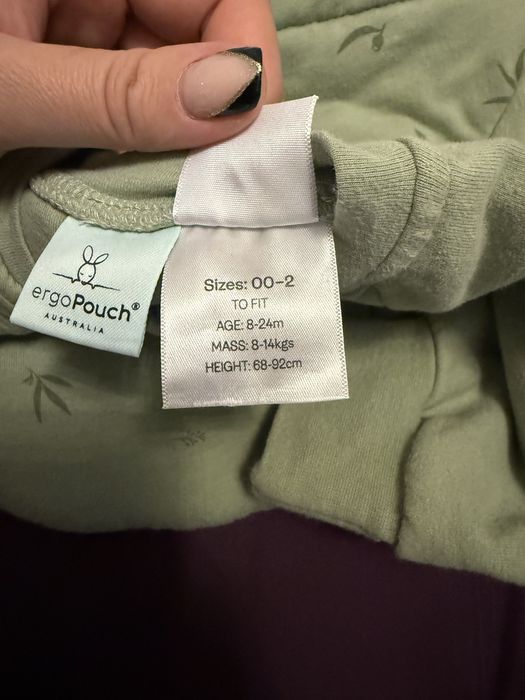 Śpiworek Jersey z długim rękawem, 2.5 TOG - Willow 8-24m