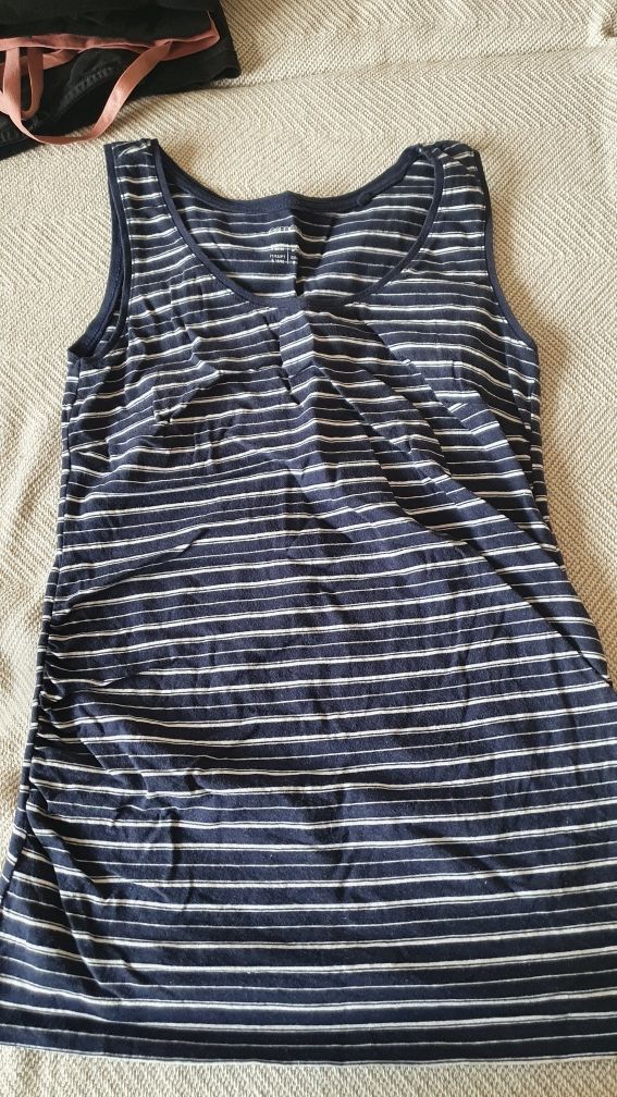 Paka ubrań ciążowych 10 sztuk M bluzki tshirty koszulki 12zł/szt!