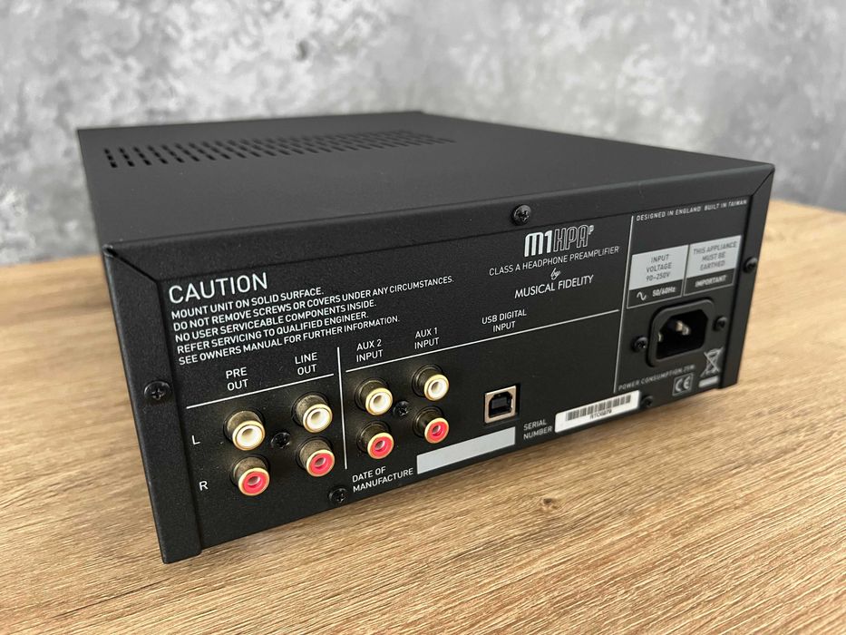 Усилитель для наушников Musical Fidelity M1 HPAP (ЦАП/DAC + пред)