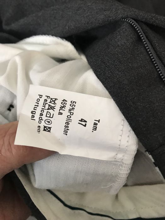 Fato de homem feito alfaiataria