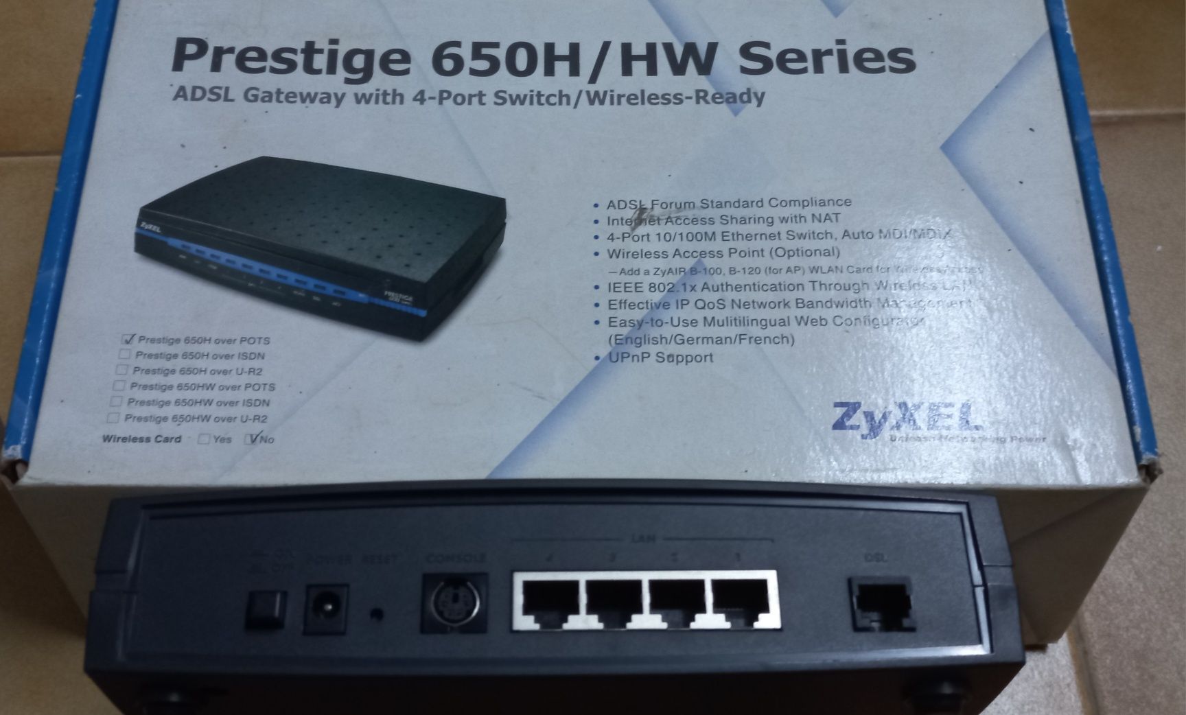 Modem para ligar à internet