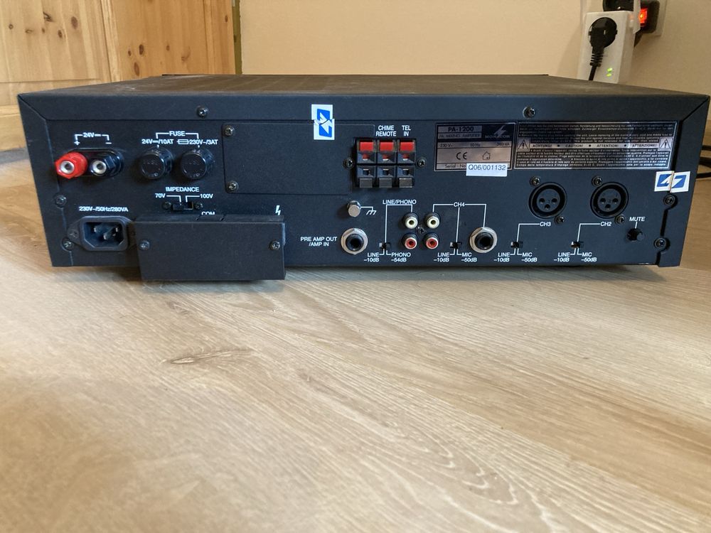 Wzmacniacz Monacor PA-1200