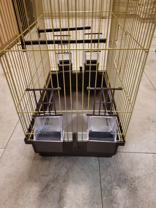 Klatka  dla papug i kanarków  zeberki