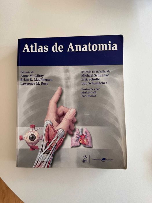 Atlas de Anatomia, de Gilroy, MacPherson e Ross