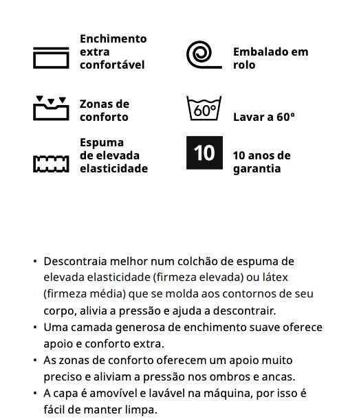 Colchão  140x200