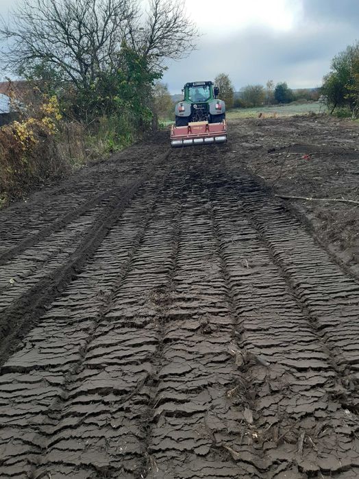 Czyszczenie działek, mulczowanie teren, mulczer lesny wglebny