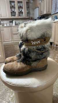 Обувь зимняя натуральнная