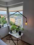 Customowa lampa stojąca, industrial style