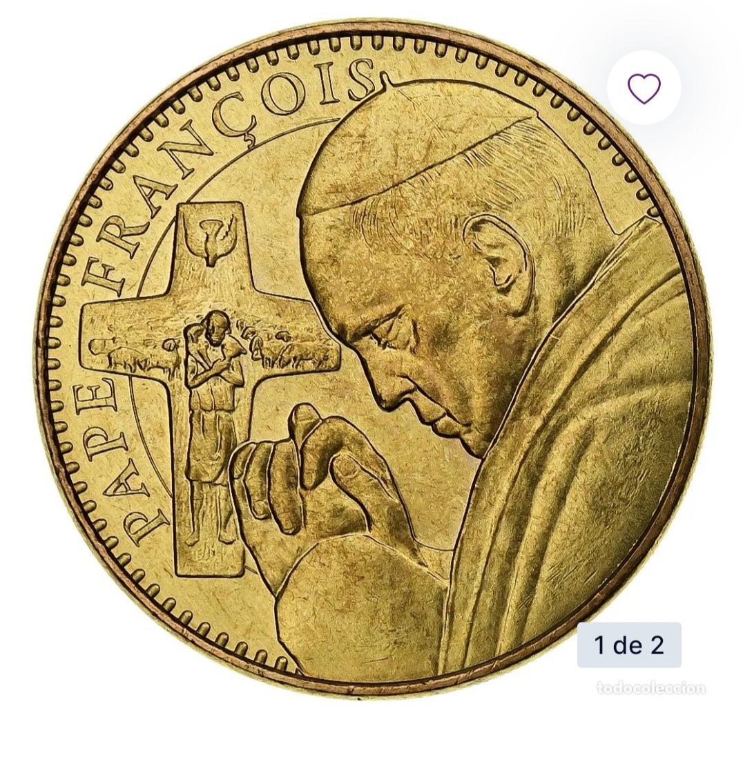 Medalha Papa Francisco