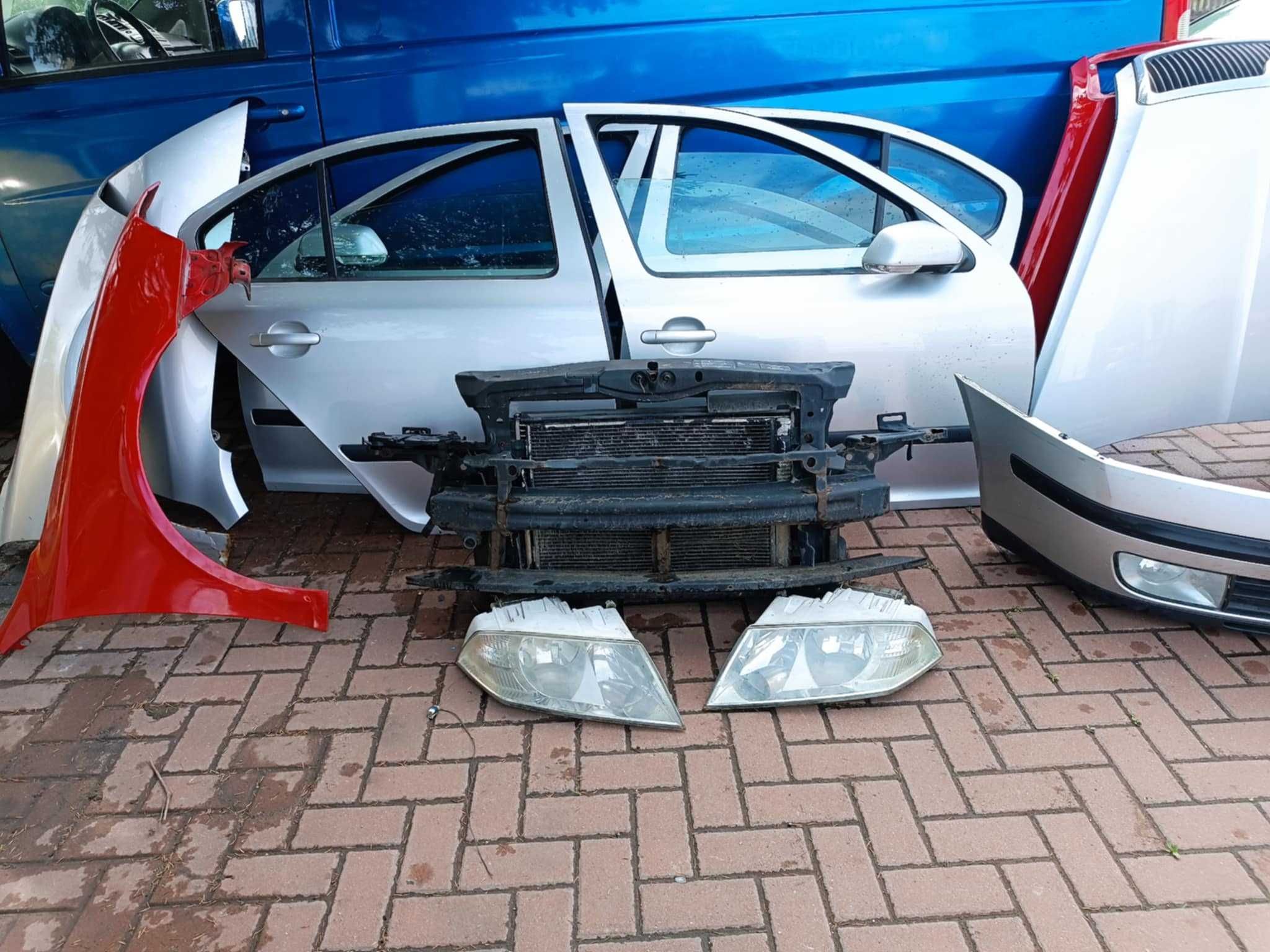 Skoda Octavia II lift RS zderzak maska biały Części INN CAYC 9901 LF9R